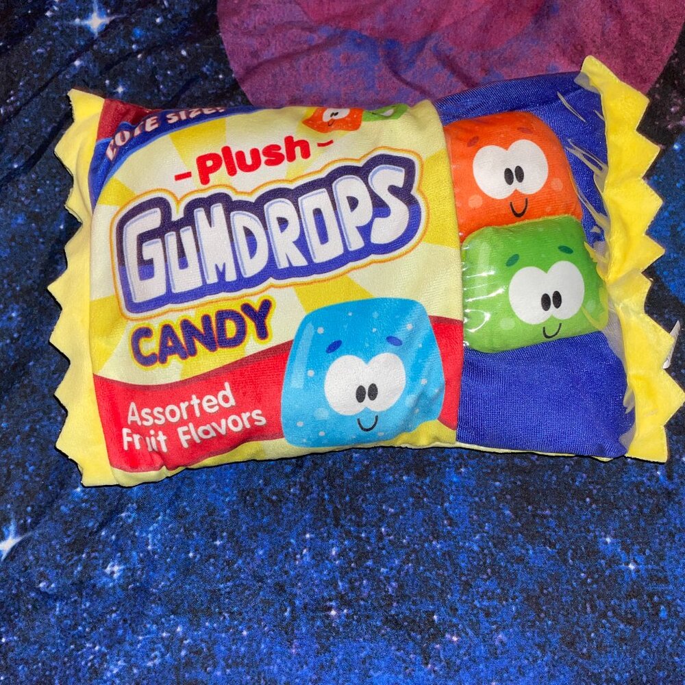 Plush Gumdrops Candy Toy